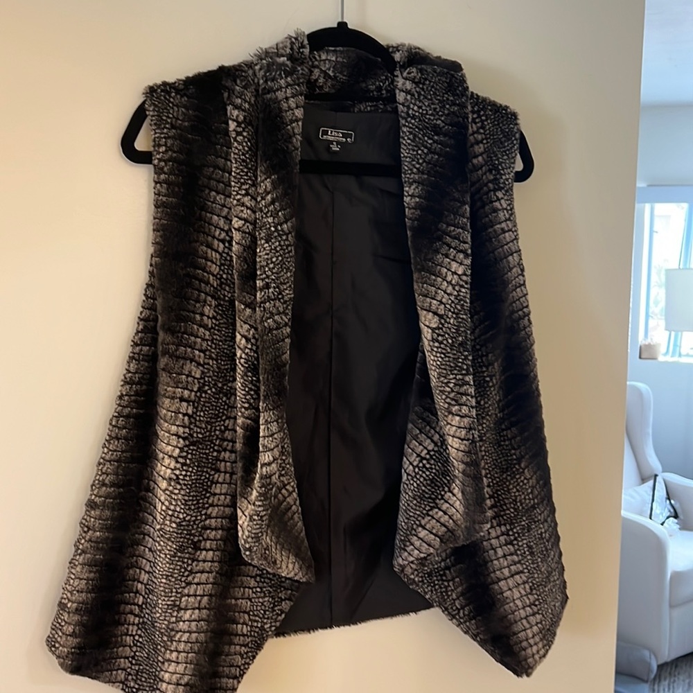 Fur vest - Soft!